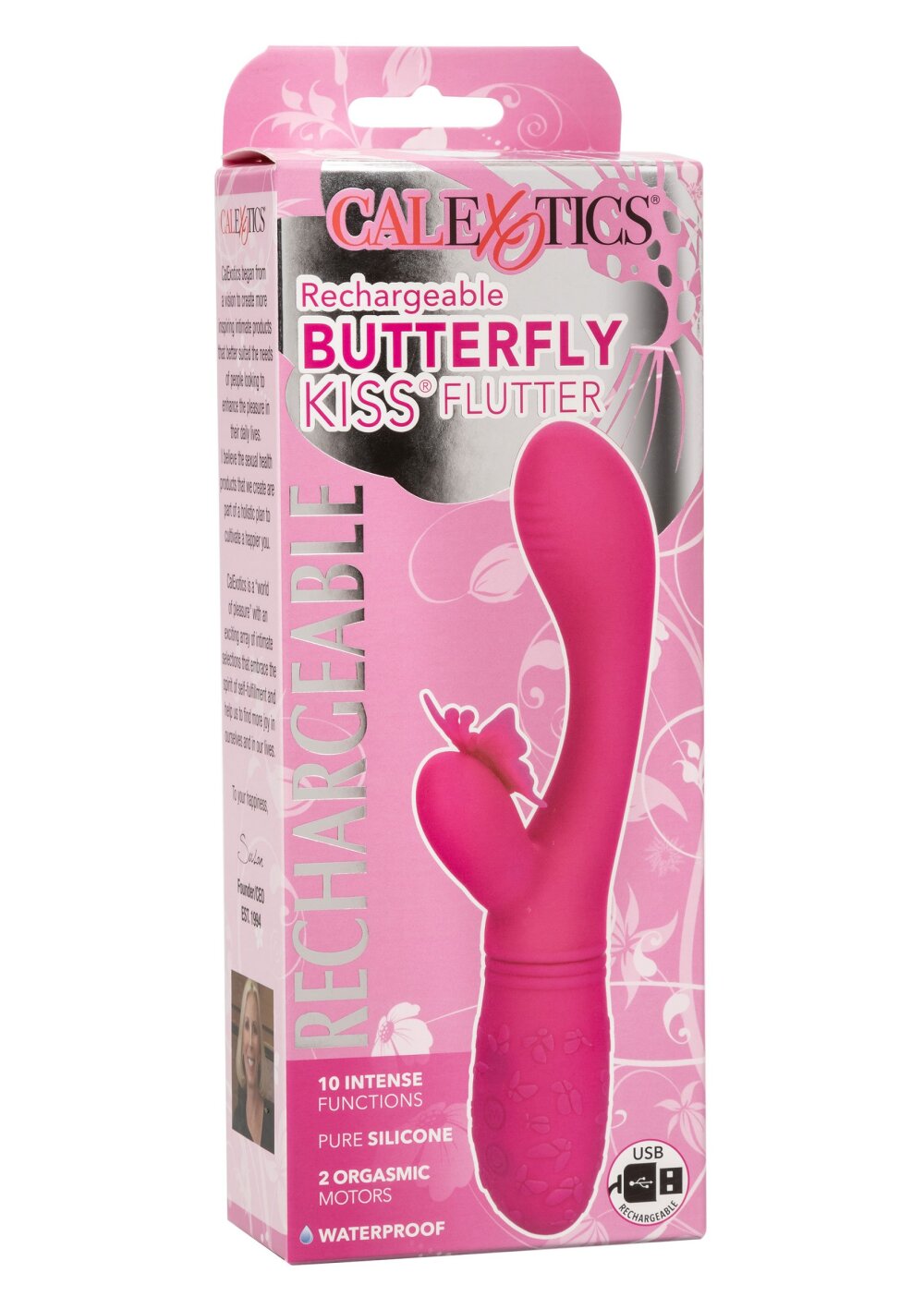 CalExotics Rechargeable Butterfly Kiss Flutter