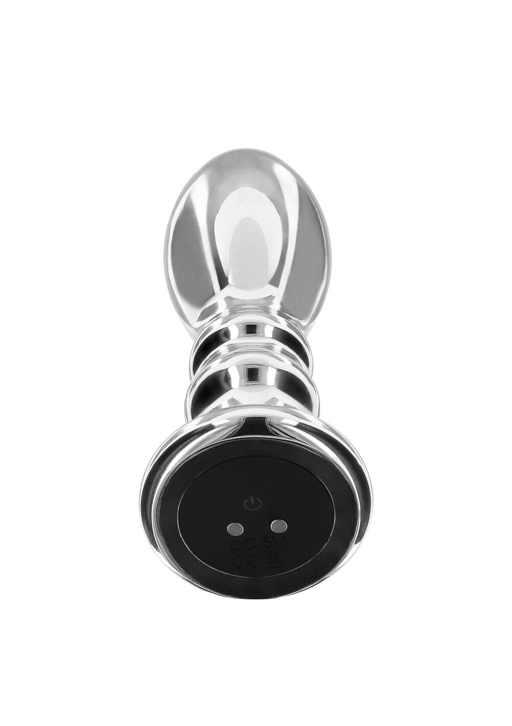 ToyJoy Buttocks Slider Vibrating Metal Buttplug L