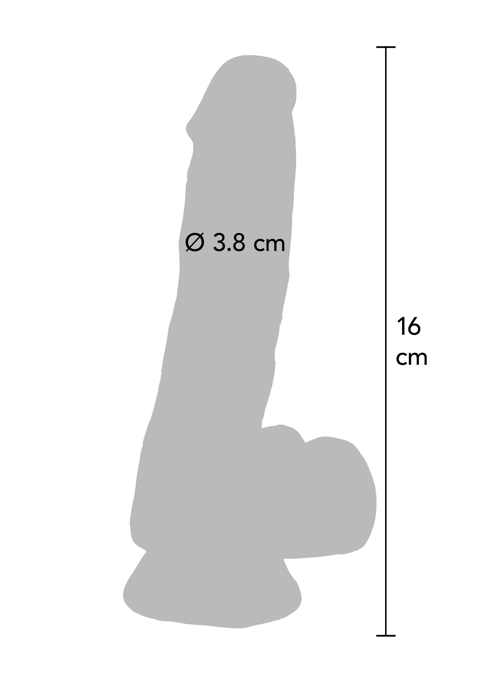 ToyJoy Get Real 16cm Clear Dildo