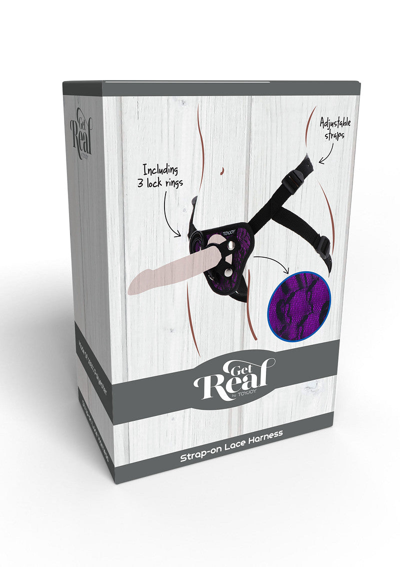 ToyJoy Get Real Strap-On Lace Harness