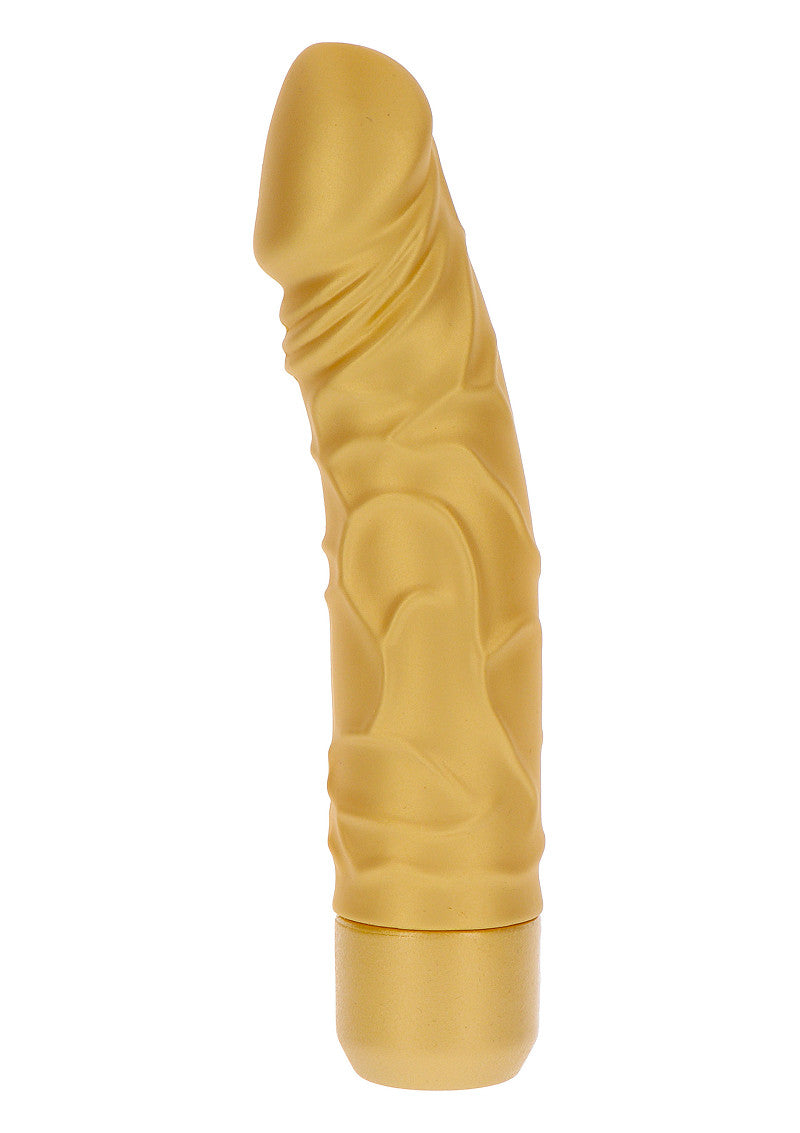 ToyJoy Get Real Gold Dicker Original Vibrator 20 cm