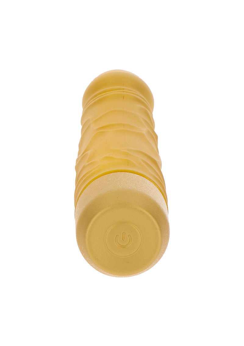 ToyJoy Get Real Gold Dicker Original Vibrator 20 cm