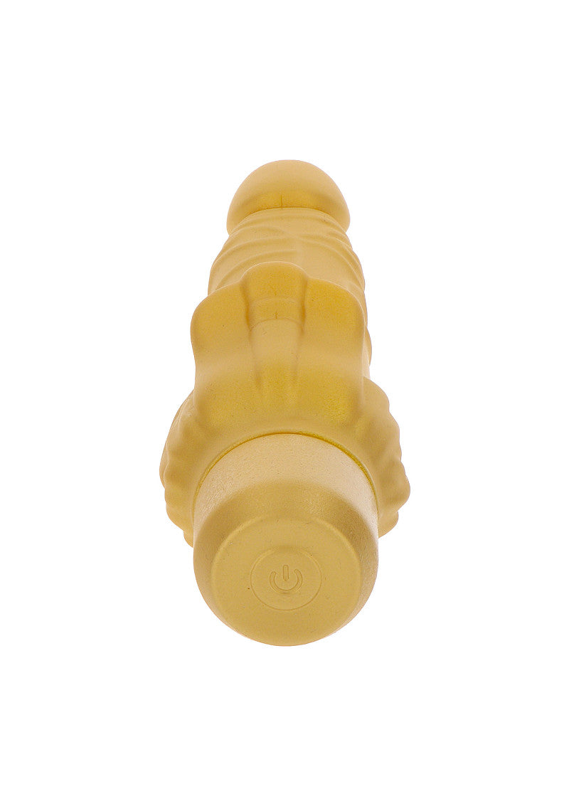 ToyJoy Get Real Gold Dicker Stim Vibrator 22 cm