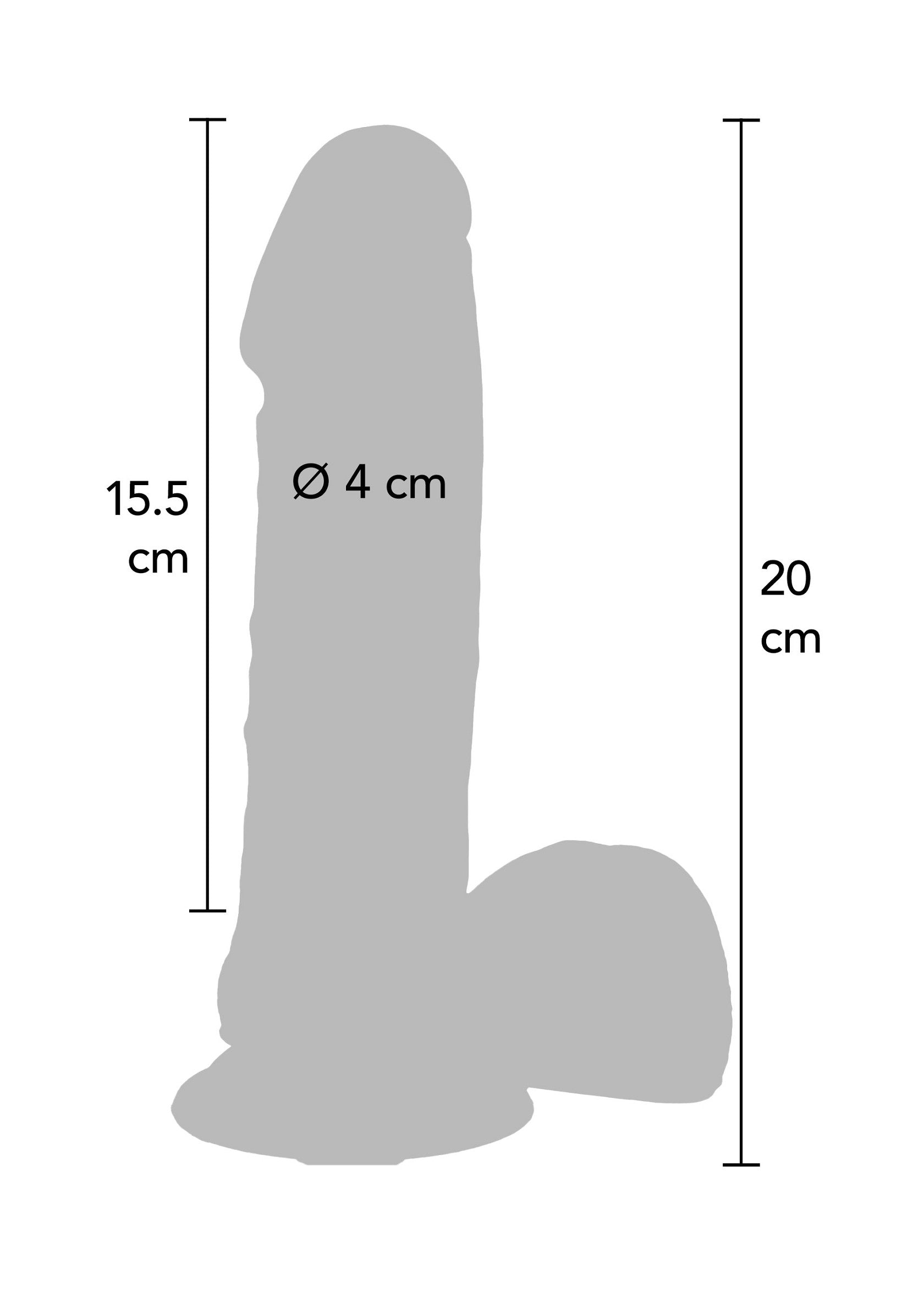 ToyJoy Get Real Silicone 20cm Dildo