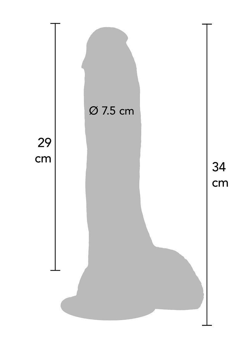 ToyJoy Get Real Extreme 34 cm XXXL Dildo