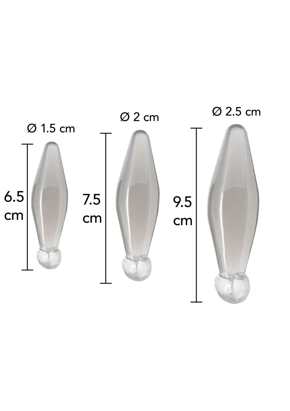 ToyJoy Anal Play Finger Rimmer 3pcs
