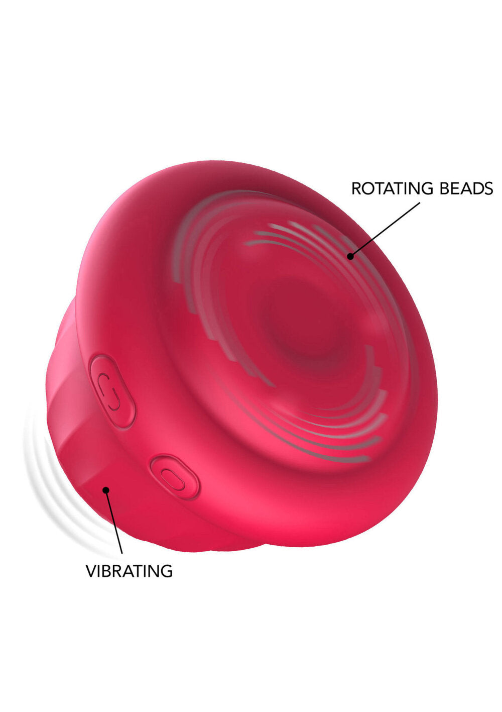 Xocoon Pearl Pulse Rotating &amp; Vibrating Stimulator
