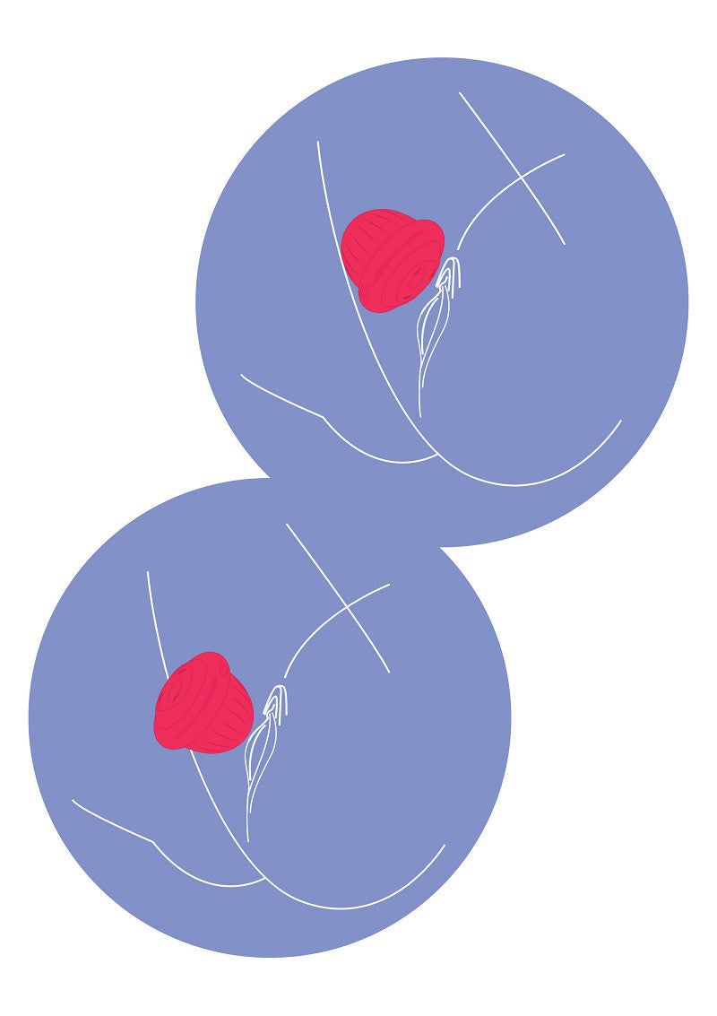 Xocoon Pearl Pulse Rotating &amp; Vibrating Stimulator