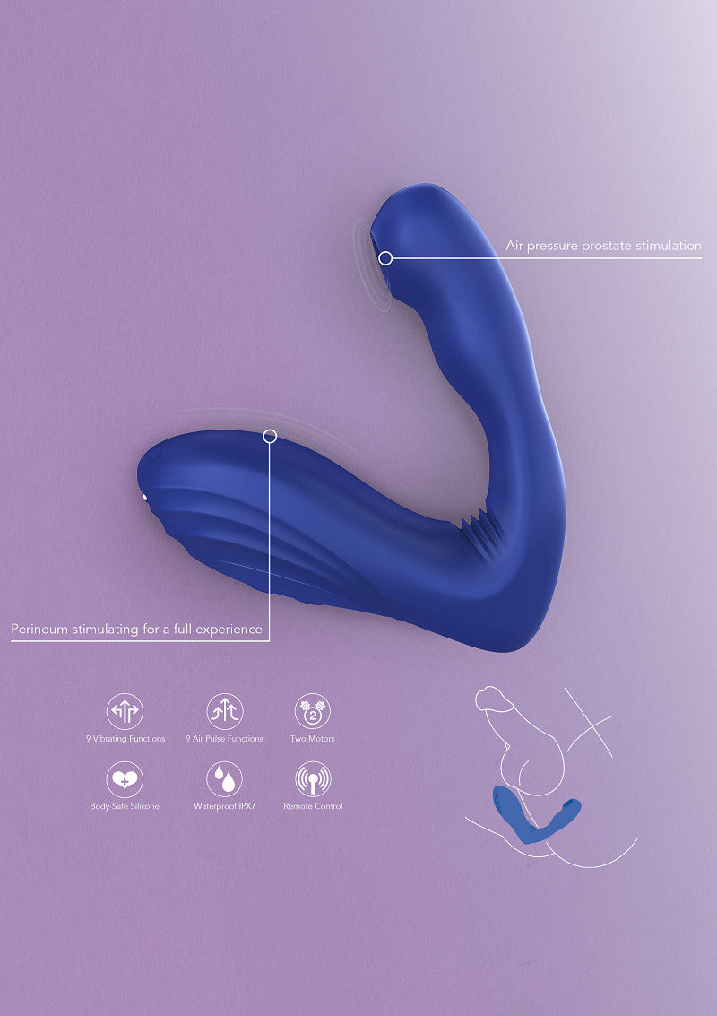 Xocoon Alpha Arouser - Prostate Air Stimulator