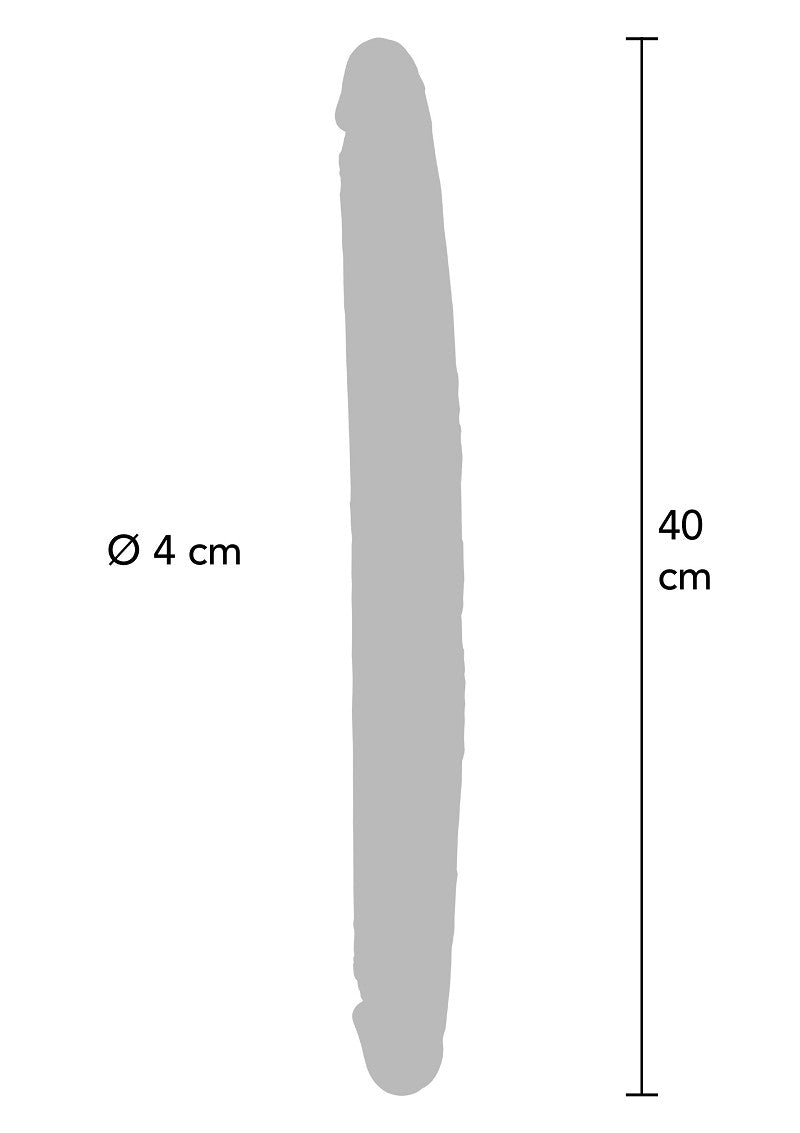 ToyJoy Get Real Silicone Foreskin Double Dong 40 cm