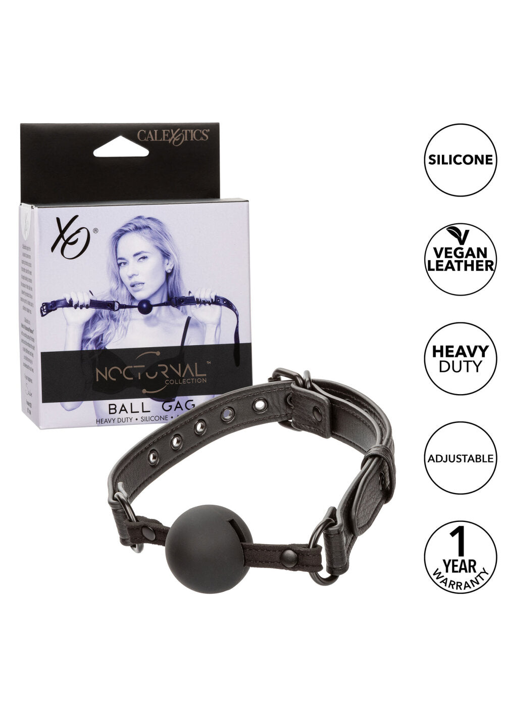 CalExotics Nocturnal Collection Ball Gag