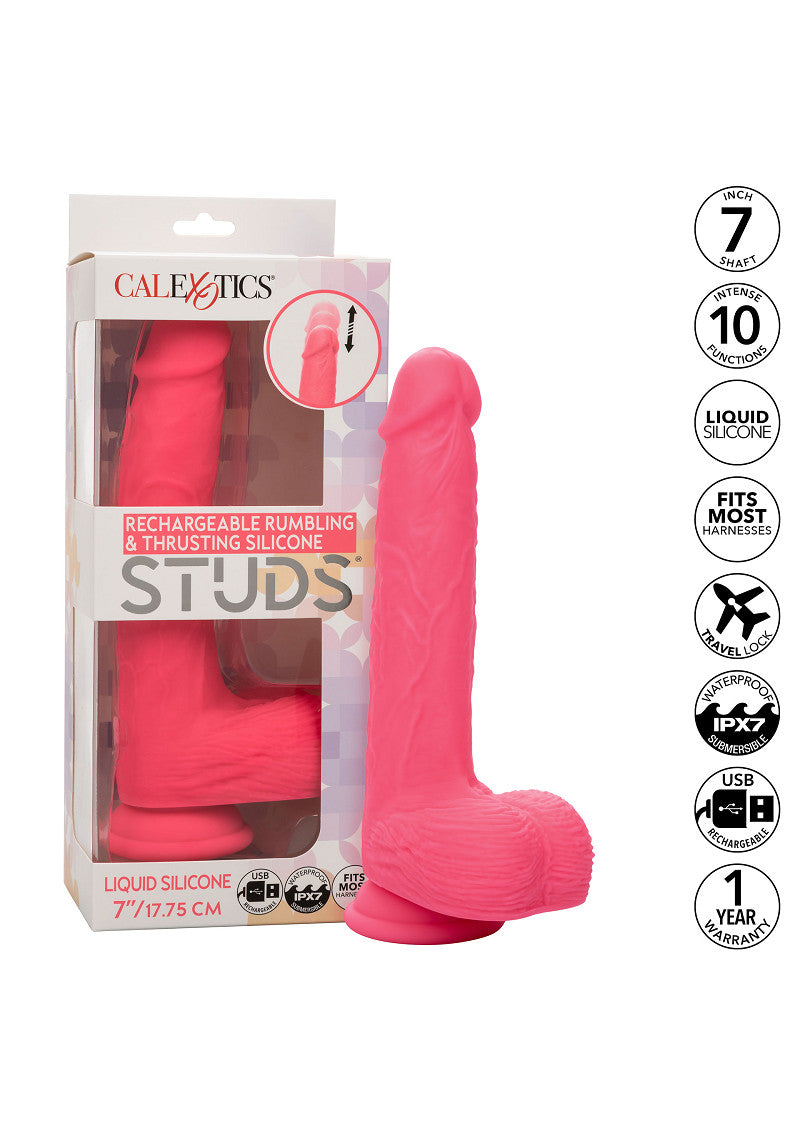 CalExotics Stud Rechargeable Rumbling &amp; Thrusting