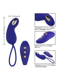CalExotics Impulse Intimate E-Stimulator Remote Dual Kegel Exerciser