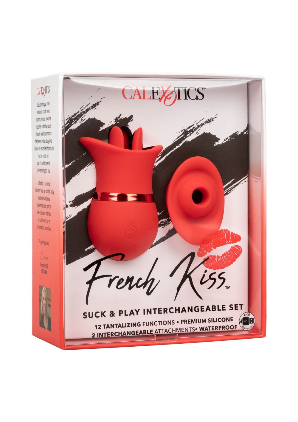 CalExotics French Kiss Suck &amp; Play Interchangeable Set