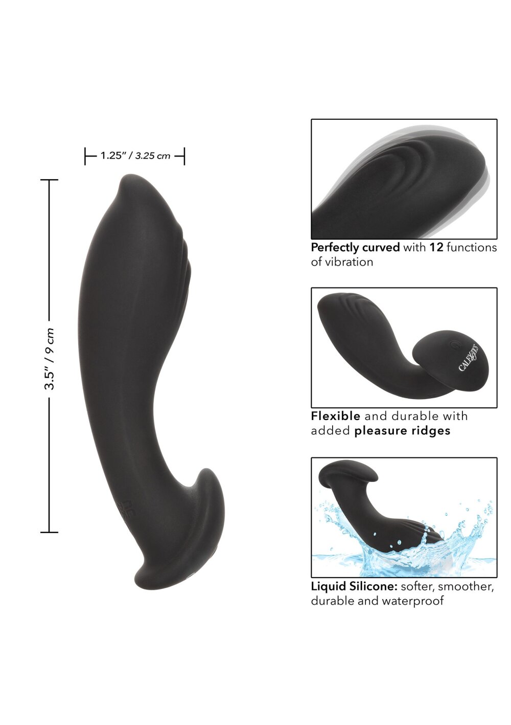CalExotics Eclipse Liquid Silicone Flex Probe