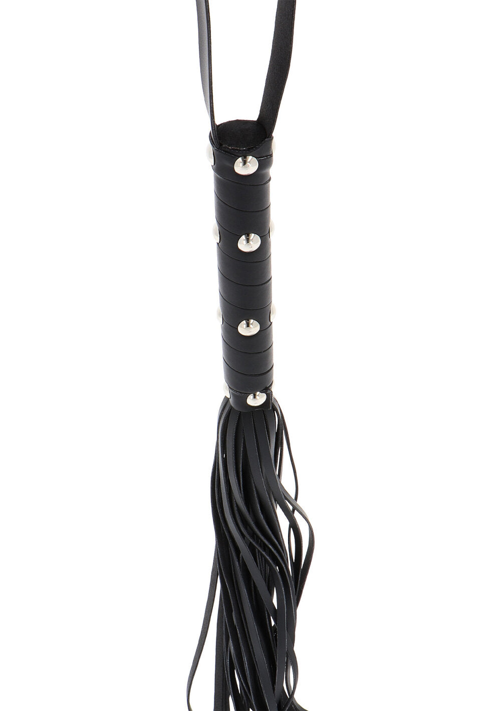 Hidden Desire Extreme Long Studded Flogger Whip