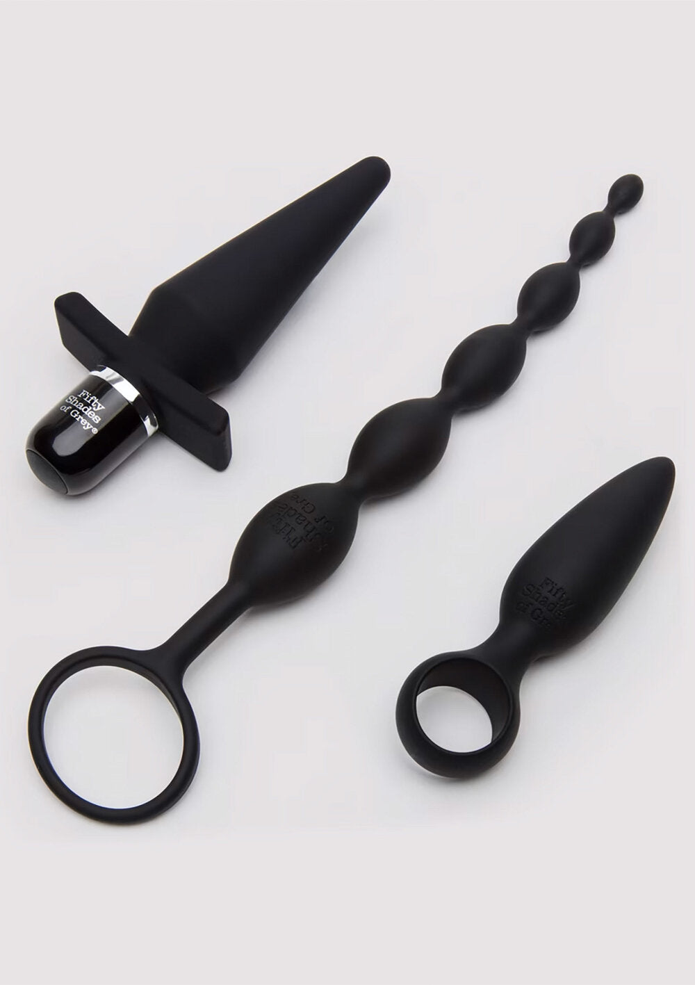 Fifty Shades of Gray Pleasure Overload Starter Anal Kit (4 piece kit)