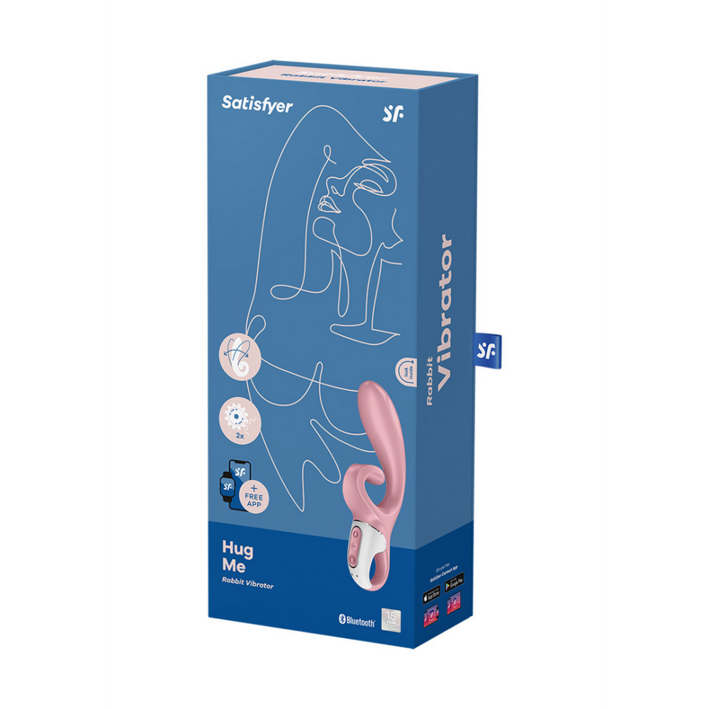 Hug Me - Rabbit Vibrator with Tongue Tip for Clitoris Stimulation