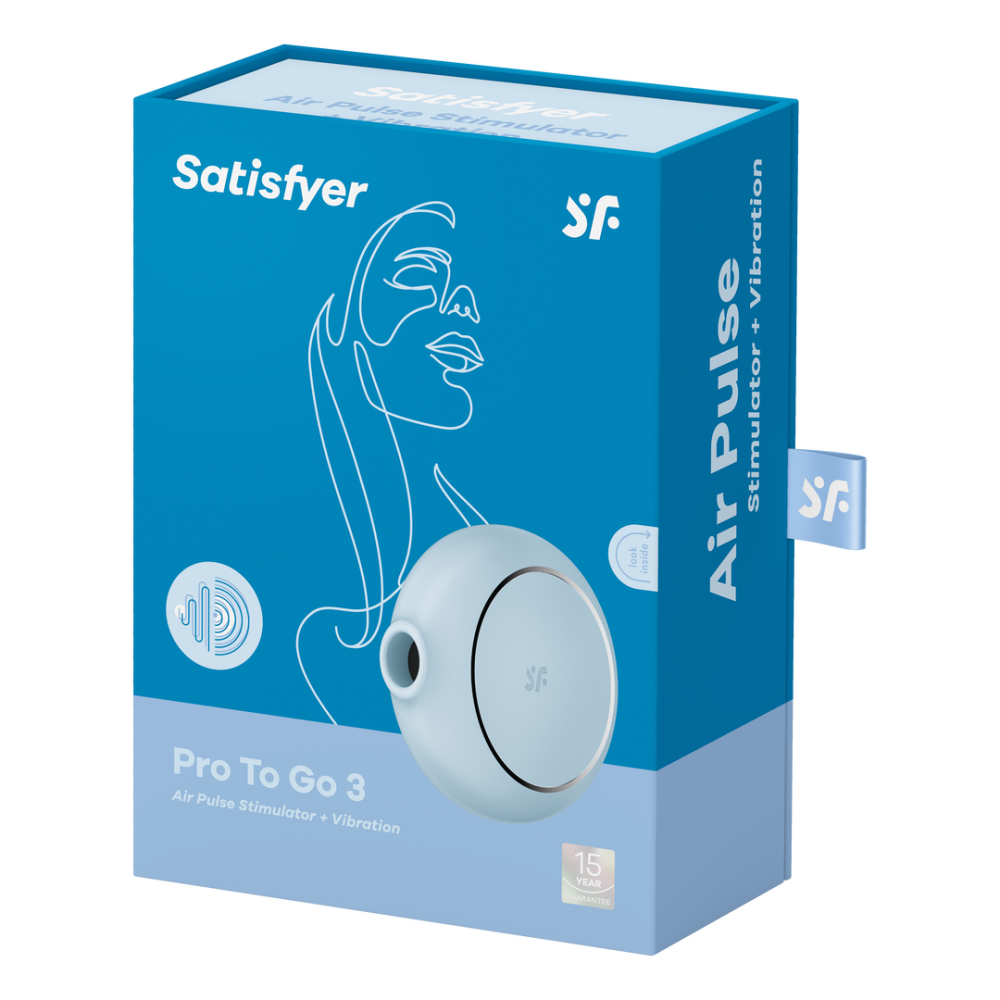 Satisfyer Pro To Go 3 - Sensuele Air Pulse Stimulator voor Ultiem Genot