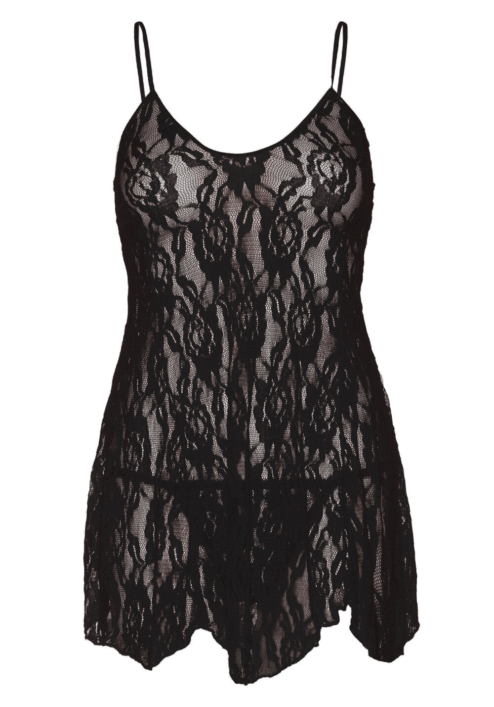 Leg Avenue Rose Lace Flair Chemise