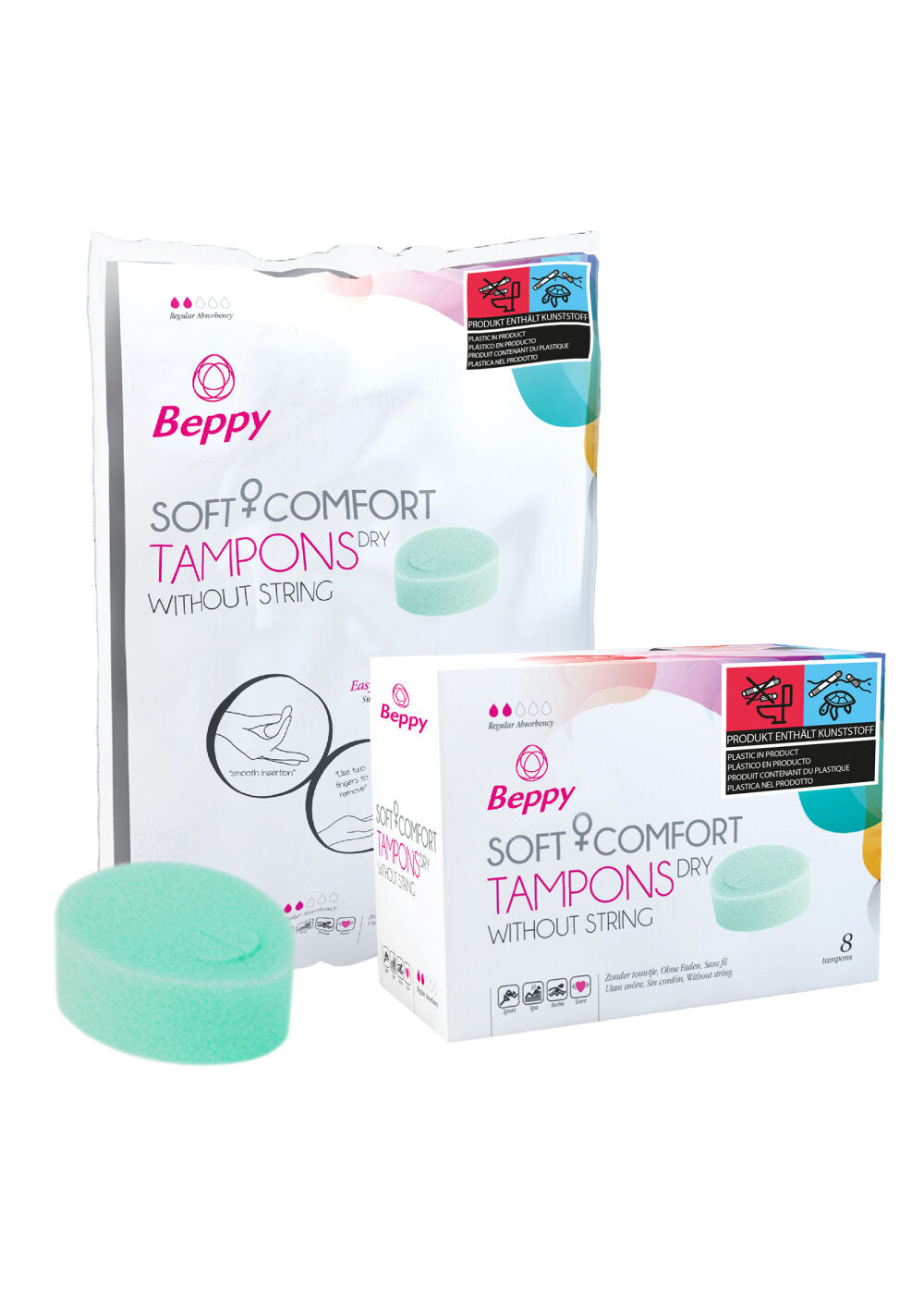 Beppy Soft &amp; Comfort Dry 8pcs