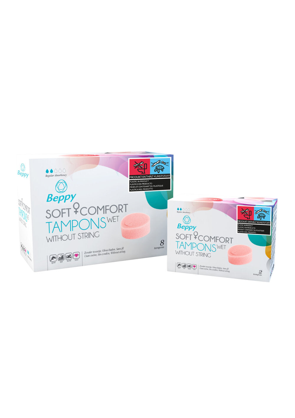 Beppy Soft &amp; Comfort Wet 8pcs