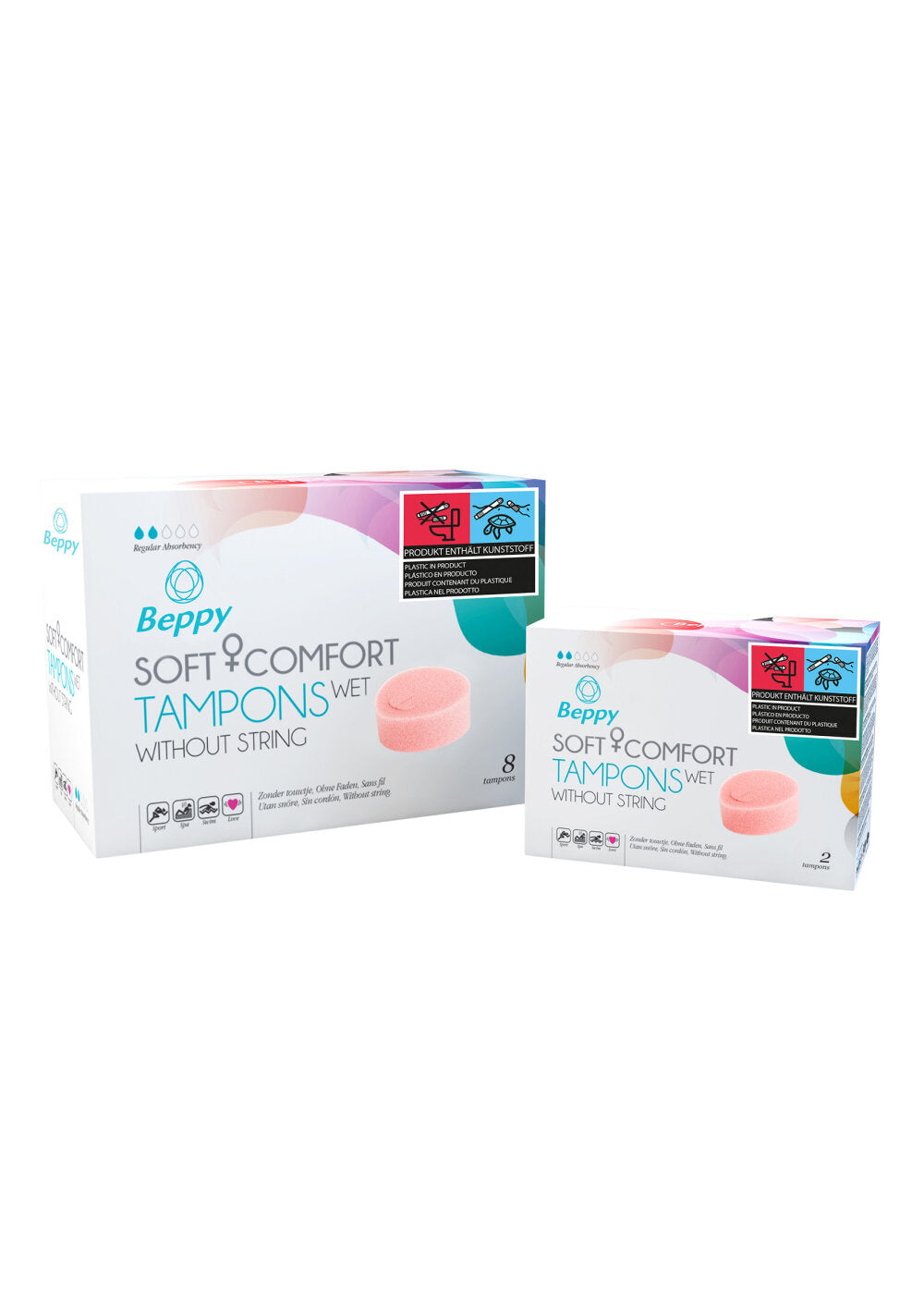 Beppy Soft &amp; Comfort Wet 2pcs