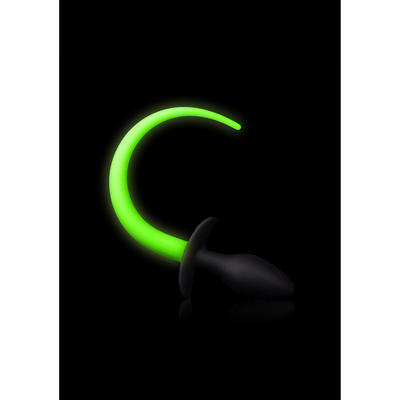 Puppy Tail Plug - Glow in the Dark
