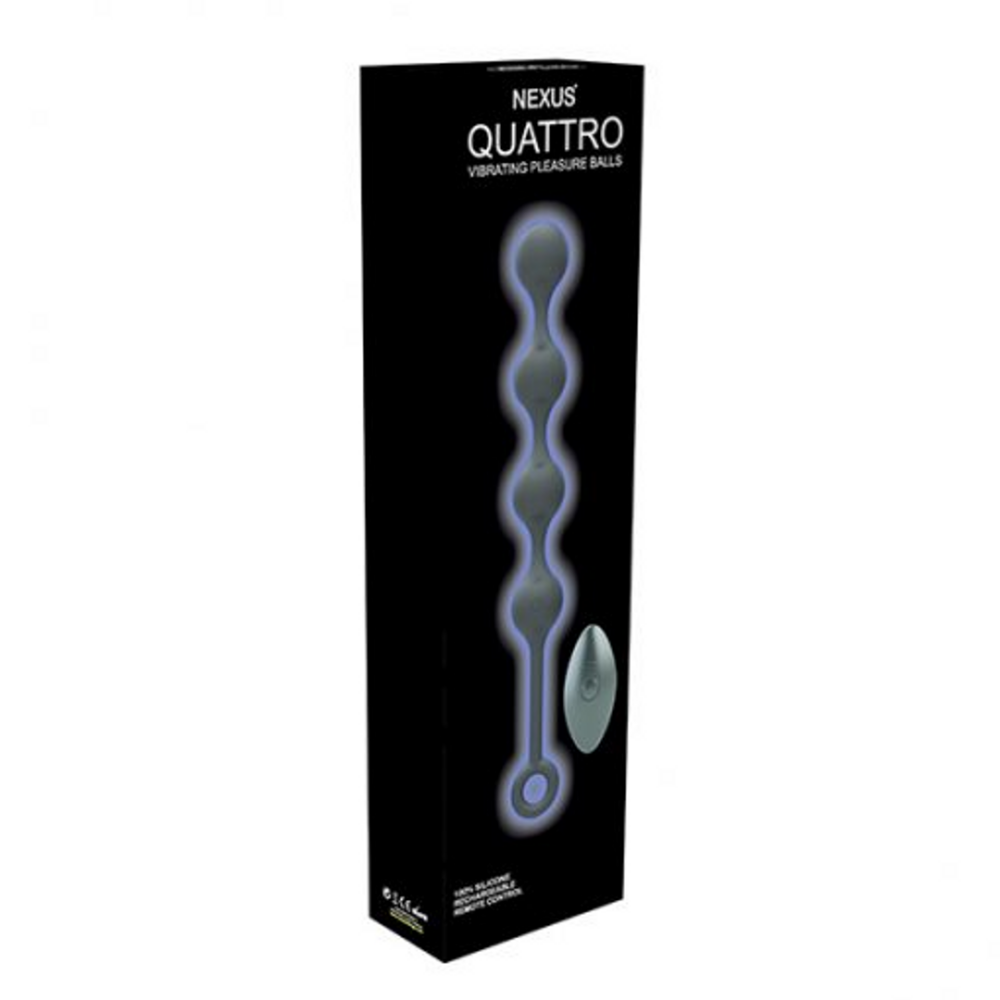 Quattro - Vibrating Pleasure Beads with Remote Control