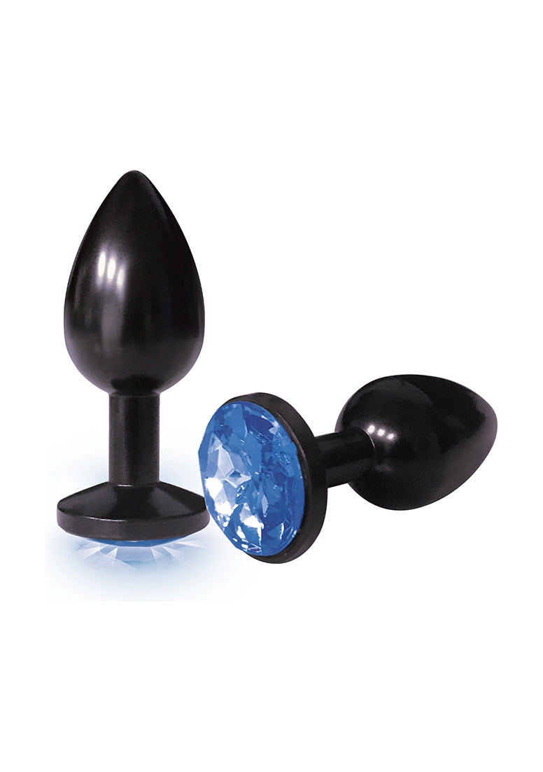 Bejeweled - Stainless Steel Butt Plug with Gem Stone