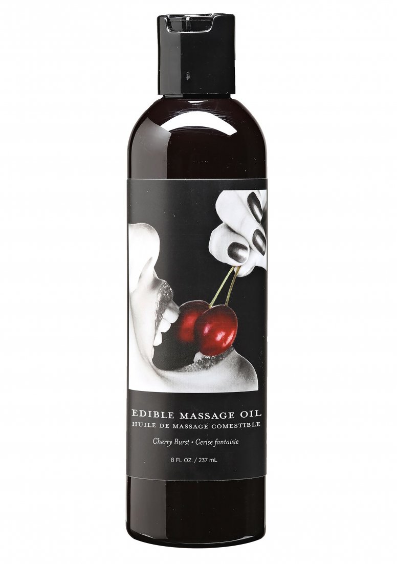 Cherry Edible Massage Oil - 8 fl oz / 237 ml