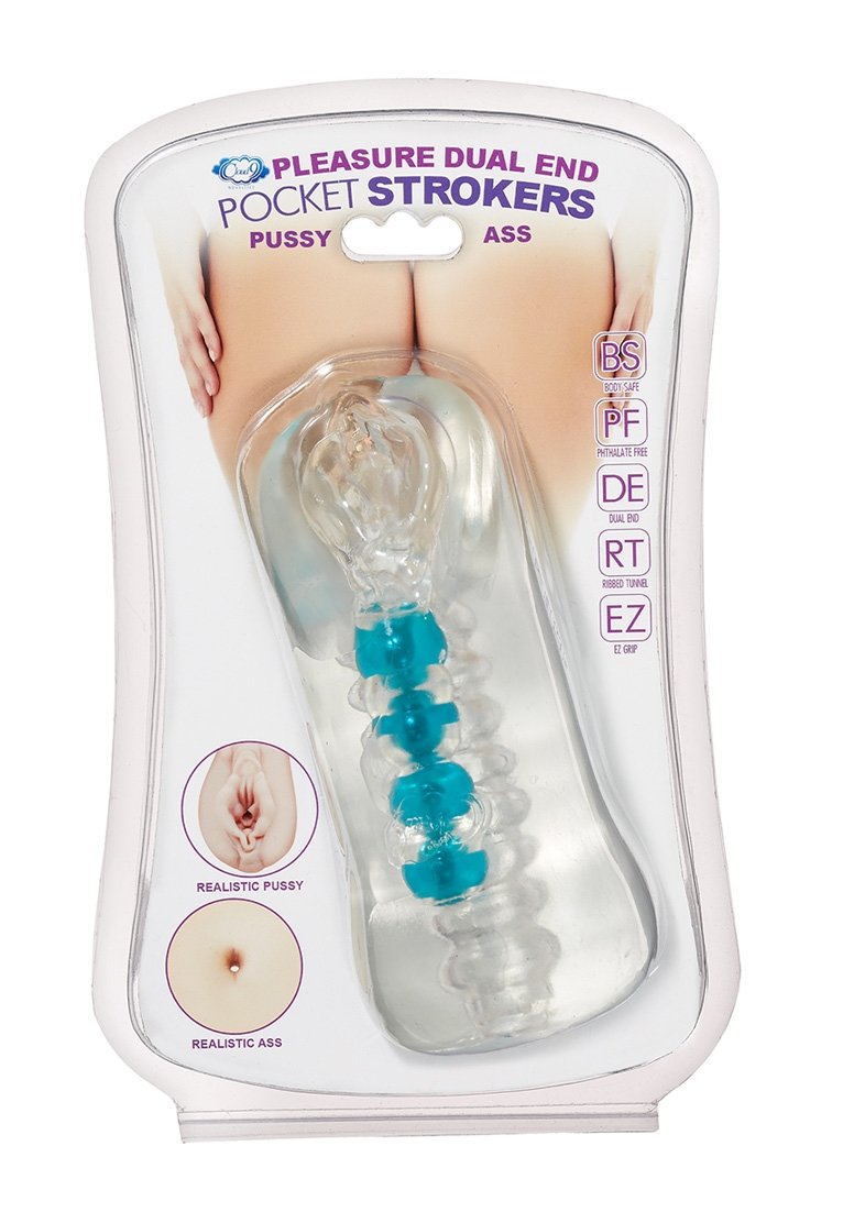 Personal Double Ended Beaded Stroker
