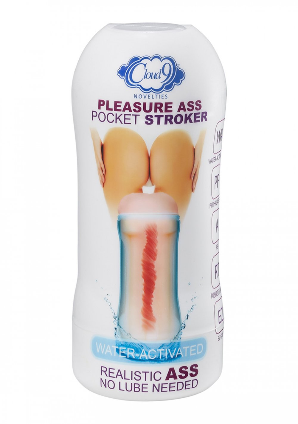 Pleasure Anal Pocket Stroker Water Activated